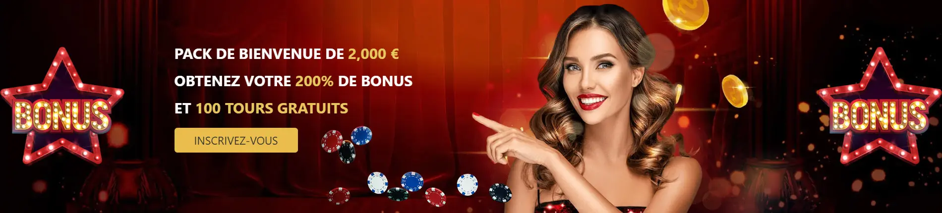 Ontvang je 100% bonus WIN UNIQUE CASINO